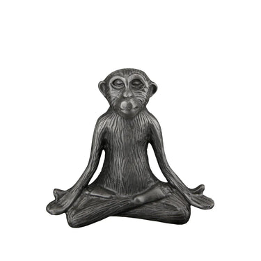 Figur – Aluminium Design, Anthrazitfarbenes Finish, Affenfigur - Monkey | Gilde