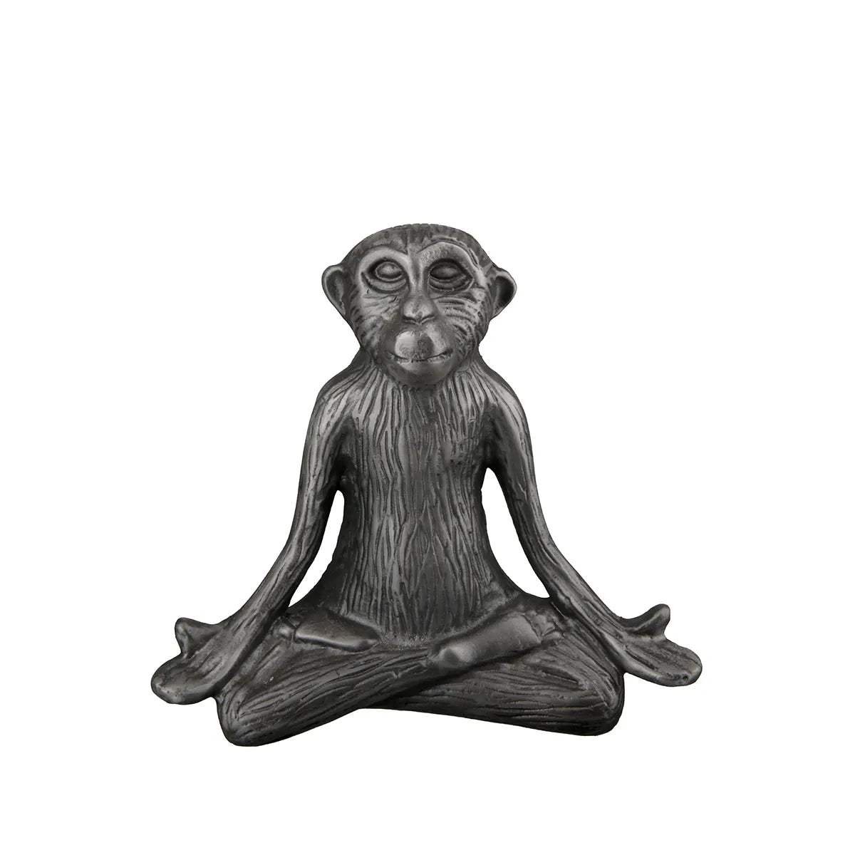 Figur – Aluminium Design, Anthrazitfarbenes Finish, Affenfigur - Monkey | Gilde