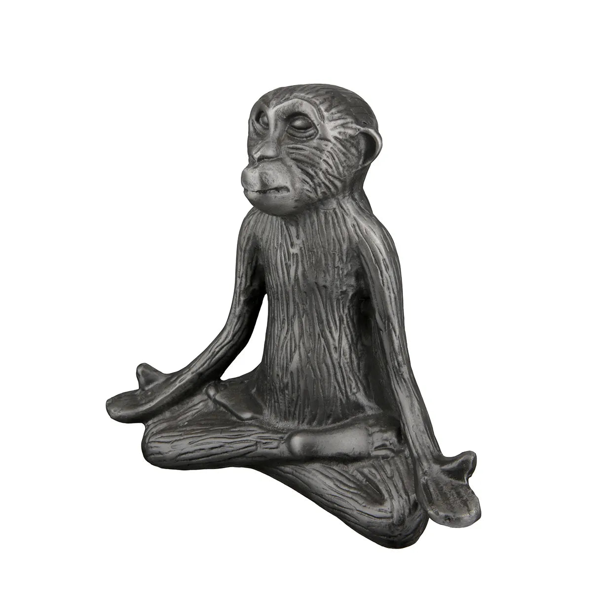 Figur – Aluminium Design, Anthrazitfarbenes Finish, Affenfigur - Monkey | Gilde