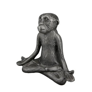 Figur – Aluminium Design, Anthrazitfarbenes Finish, Affenfigur - Monkey | Gilde