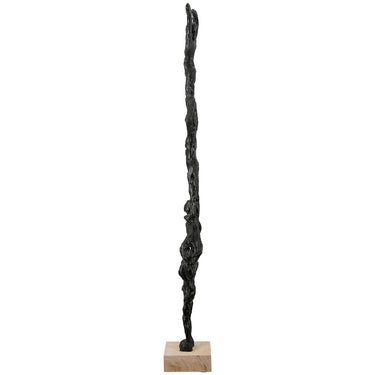 Skulptur – Strukturierte Oberfläche, Symbolische Figur, Schwarzes Design - Teamspirit | Gilde
