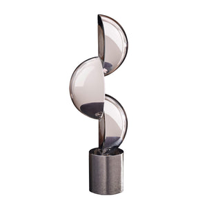 Skulptur – Künstlerische Form, Glänzendes Glas, Glas Kunst, Höhe 33 cm - Harpo | Gilde