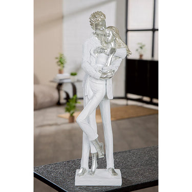 Skulptur – Paar Motiv, Metallische Optik, Ausdrucksstarke Form - Gemeinsam | Gilde