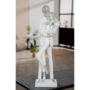 Skulptur – Paar Motiv, Metallische Optik, Ausdrucksstarke Form - Gemeinsam | Gilde