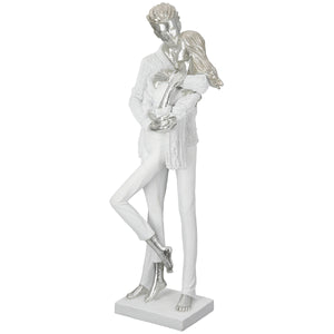 Skulptur – Paar Motiv, Metallische Optik, Ausdrucksstarke Form - Gemeinsam | Gilde