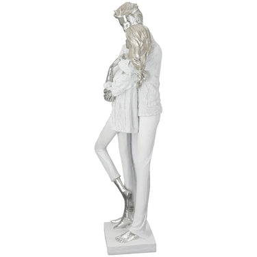Skulptur – Paar Motiv, Metallische Optik, Ausdrucksstarke Form - Gemeinsam | Gilde