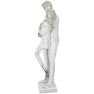 Skulptur – Paar Motiv, Metallische Optik, Ausdrucksstarke Form - Gemeinsam | Gilde