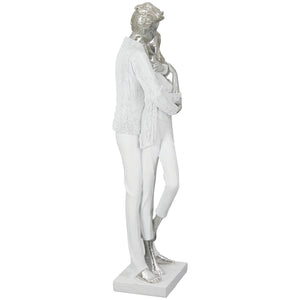 Skulptur – Paar Motiv, Metallische Optik, Ausdrucksstarke Form - Gemeinsam | Gilde