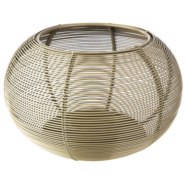 Windlicht – Gestreiftes Muster, Runde Form, 7.5cm Höhe - Rica | Gilde