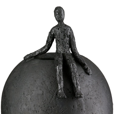 Vase – Personen Design, Strukturierte Oberfläche, Runde Form - People | Gilde