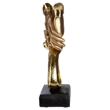 Skulptur – Mattes Kunstharz, Herz Design, Hände Motiv - Just Married | Gilde
