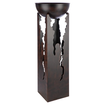 Schalenständer – Metall Design, Antik Finish, Brauner Farbton - Formatura | Gilde