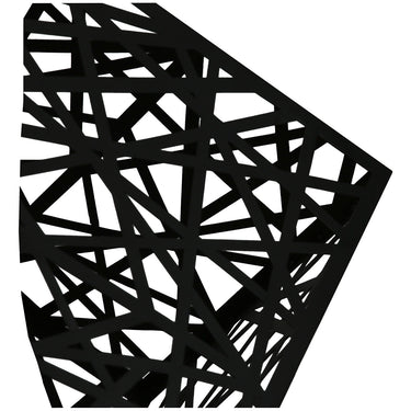 Dekoobjekt – Metall Design, Mattes Finish, Schwarzer Farbton - Grata | Gilde