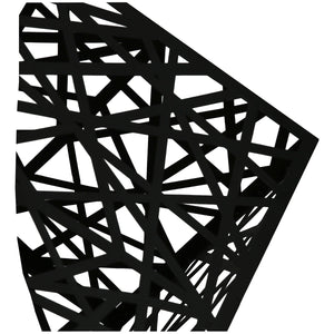 Dekoobjekt – Metall Design, Mattes Finish, Schwarzer Farbton - Grata | Gilde