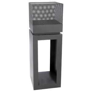 Feuerkorb – Zeitloses Design, Mattes Metall, Exklusive Optik | Gilde