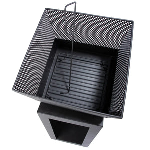 Feuerkorb – Zeitloses Design, Mattes Metall, Exklusive Optik | Gilde
