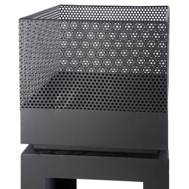 Feuerkorb – Zeitloses Design, Mattes Metall, Exklusive Optik | Gilde