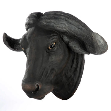 Wandobjekt – Markantes Design, Strukturierte Oberfläche, Schwarze Optik - Bison | Gilde