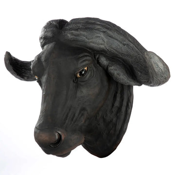 Wandobjekt – Markantes Design, Strukturierte Oberfläche, Schwarze Optik - Bison | Gilde