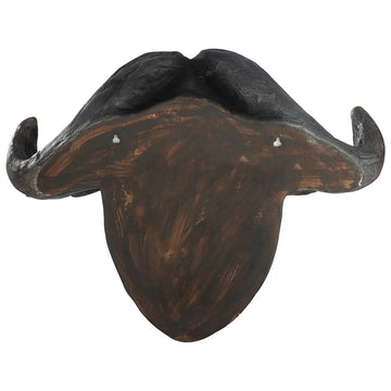 Wandobjekt – Markantes Design, Strukturierte Oberfläche, Schwarze Optik - Bison | Gilde