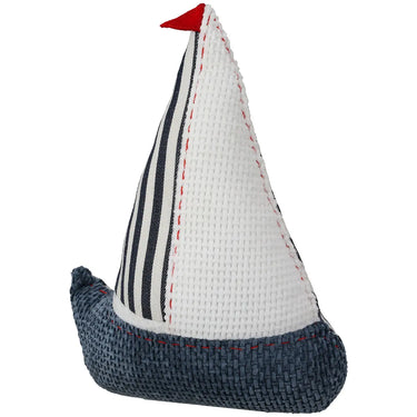 Türstopper – Maritimes Design, Blauer Stoff, Praktischer Griff - Segelboot | Gilde