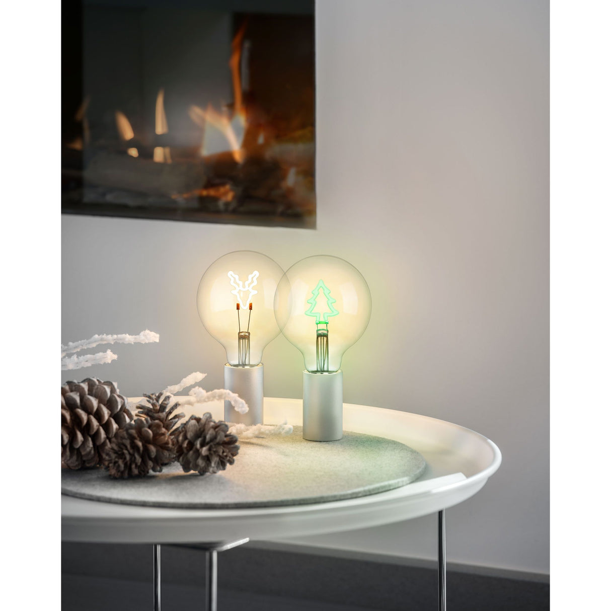Decorative LED bulbs with long-lasting LED technology & energy-efficient operation – Filament | Sompex