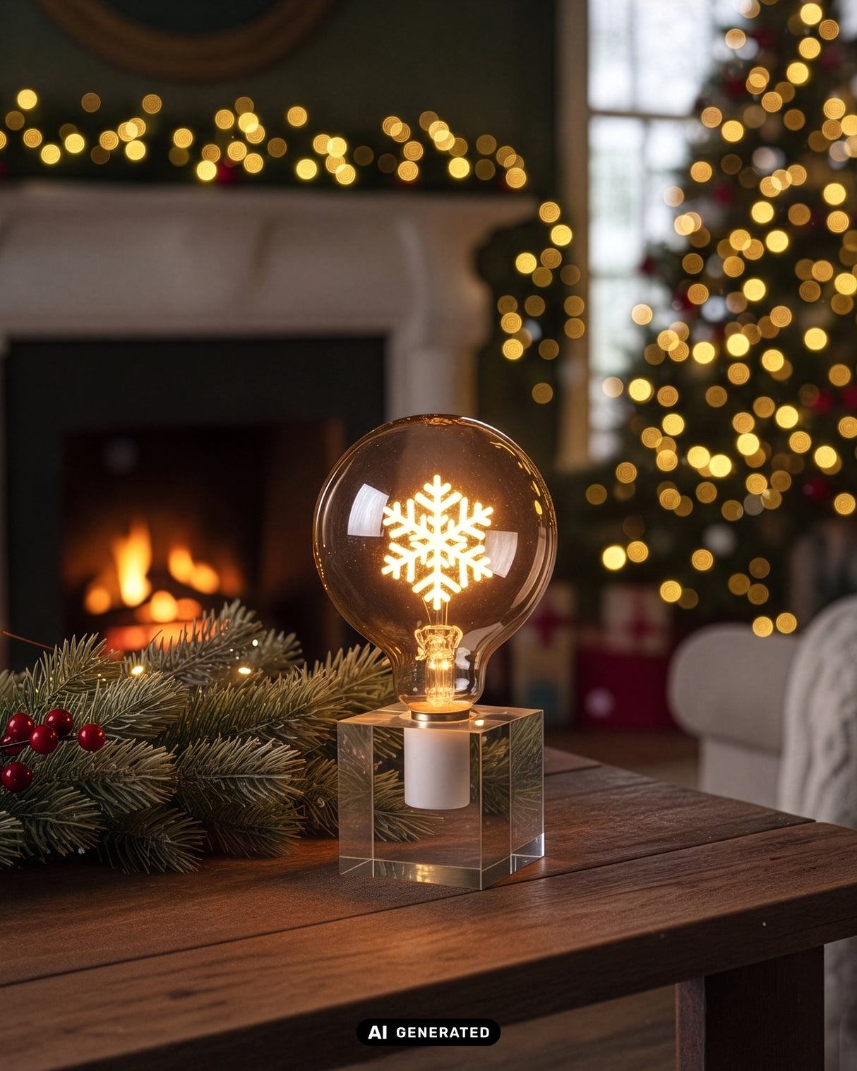 Glühbirne – Festliches LED-Filament, E27 Sockel - Filament | Sompex