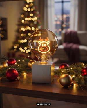 Glühbirne – Festliches LED-Filament, E27 Sockel - Filament | Sompex