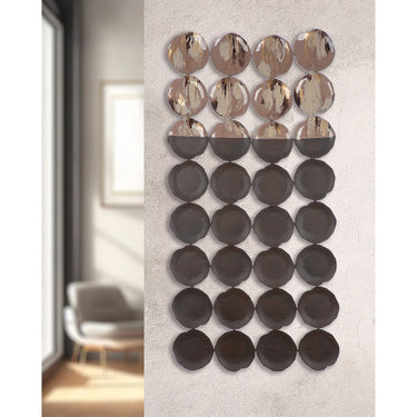 Wandrelief – Eisen Material, Glänzende Oberfläche, Mattes Finish - Tinnum | Gilde