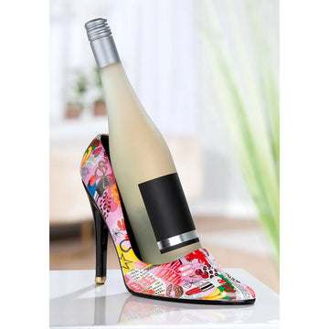 Flaschenhalter – Kunstharz Material, High Heel Design, Mehrfarbige Optik - Ooh Lala | Gilde