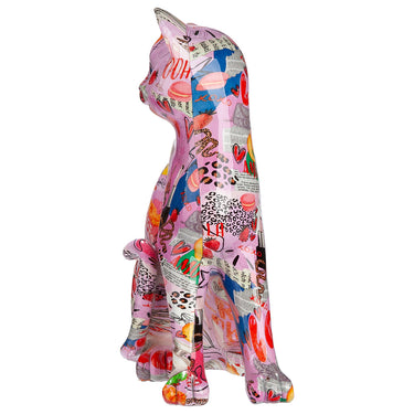 Figur – Kunstharz Material, Katzen Design, Mehrfarbige Optik - OOH LALA | Gilde