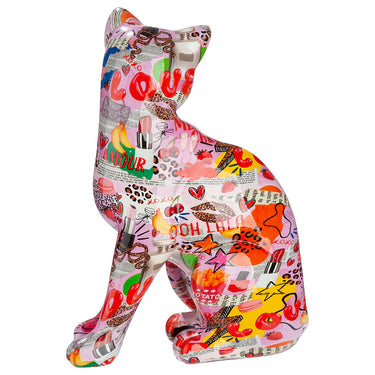 Figur – Kunstharz Material, Katzen Design, Mehrfarbige Optik - OOH LALA | Gilde