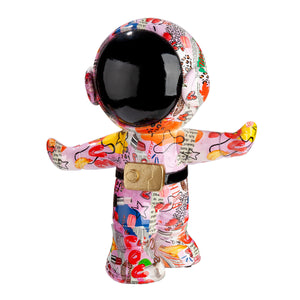 Figur – Kunstharz Material, Astronaut Design, Mehrfarbige Optik - Ooh Lala | Gilde