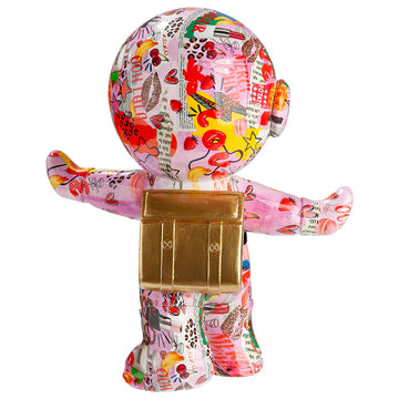 Figur – Kunstharz Material, Astronaut Design, Mehrfarbige Optik - Ooh Lala | Gilde