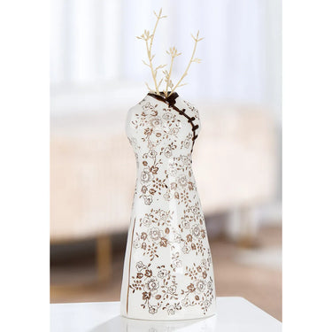 Vase – Keramik Material, Kleid Design, Blumen Motiv - Sakura | Gilde
