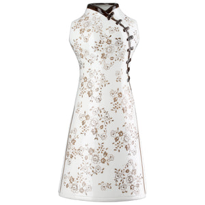 Vase – Keramik Material, Kleid Design, Blumen Motiv - Sakura | Gilde