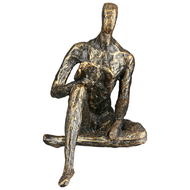 Skulptur – Kunstharz Material, Buch Motiv, Antik Finish - Reading | Gilde