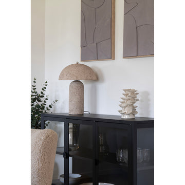 Tischleuchte – Pappmaché, E27 Sockel, 49,5 cm - Astley | House Nordic