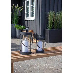 Laternen-Set – Stahl/Glas, Schwarz, 2 Stück - Bondi | House Nordic