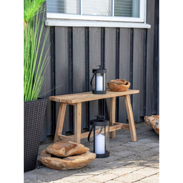 Laternen-Set – Stahl/Glas, Schwarz, 2 Stück - Bondi | House Nordic