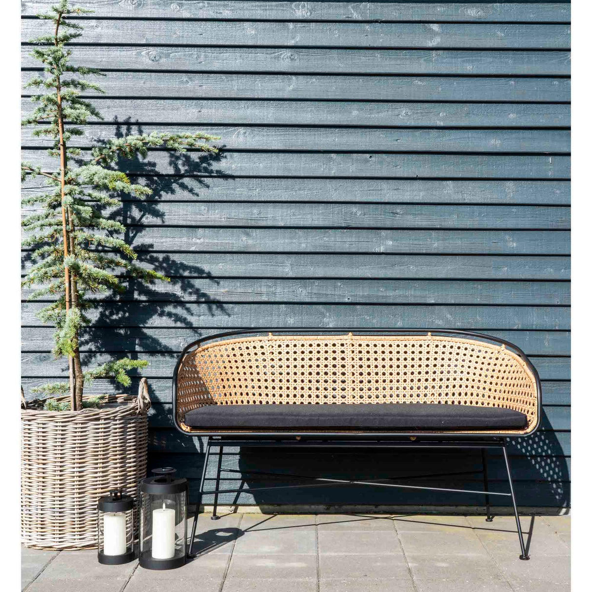 Laternen-Set – Stahl/Glas, Schwarz, 2 Stück - Bondi | House Nordic