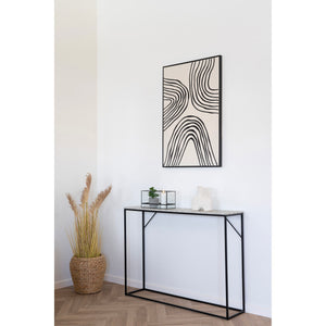 Candle Holder - Glass Metal, Clean Lines, Hurricane Shape, Elegant Appearance - Hurricane | House Nordic