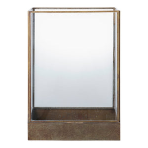 Lantern – noble metal frame, transparent glass structure, elegant lighting effect – Manali | House Nordic