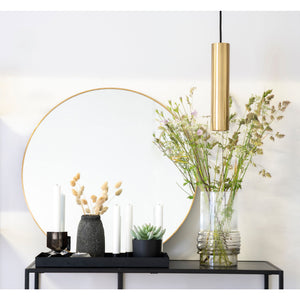 Pendelleuchte – Messing Oberfläche, Schlankes Design, 28 cm Höhe - Paris | House Nordic