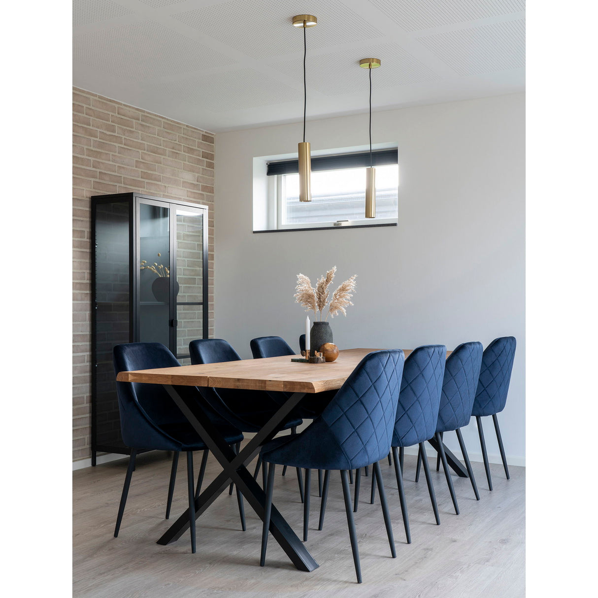 Pendelleuchte – Messing Oberfläche, Schlankes Design, 28 cm Höhe - Paris | House Nordic