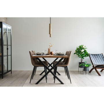 Pendant Lamp – Steel Material, Slim Cylinder, Textile Cable, Puristic Design – Paris | House Nordic