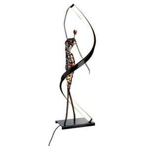 Tischleuchte – Frauenform, Luxuriöse Ausstrahlung, Berührungsschalter, 60 cm - Essence | Gilde