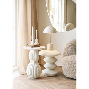 Table Lamp – Marble & Steel, harmonious color scheme, clear lines – Sheffield | House Nordic