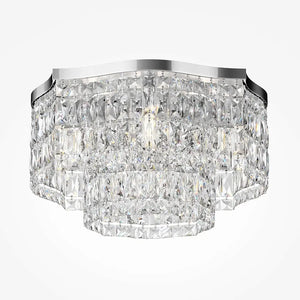 Ceiling Light Chrome 6×E14 Crystal Pendants – DIA005CL-06CH | Maytoni