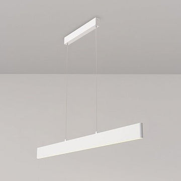 Pendelleuchte Weißes Metallgehäuse mit opalem Acryl - Diffusor, integrierter LED und modernem Design – Arc | Maytoni - Esszett Luxury | Stilvolles Wohnen mit Charakter